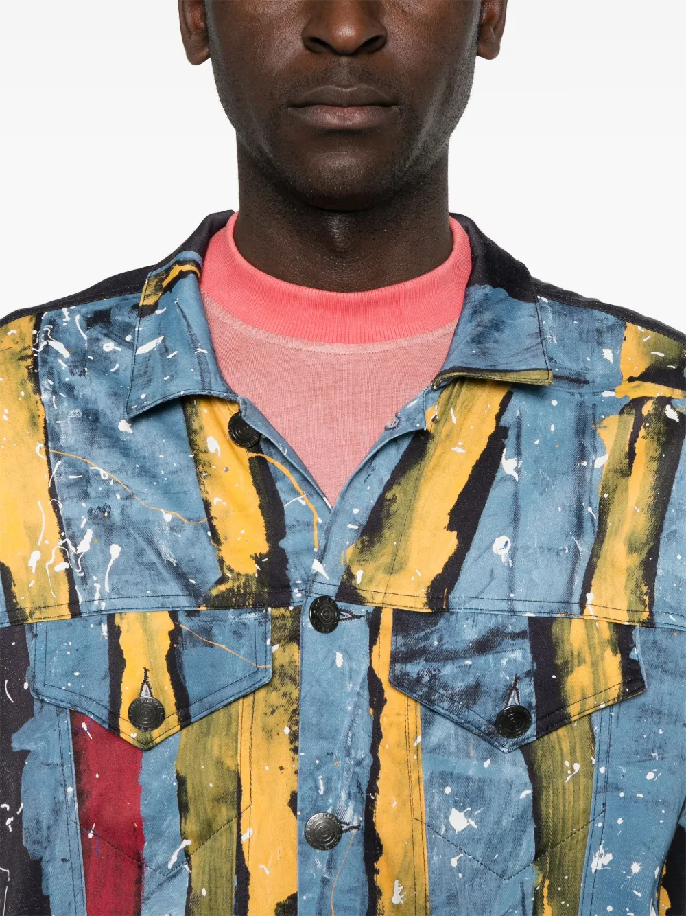 Charles Jeffrey Loverboy Gestreept jack Blauw