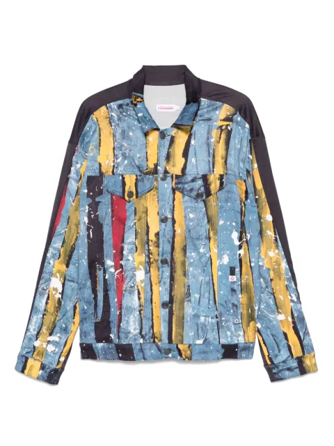 Charles Jeffrey Loverboy striped jacket 