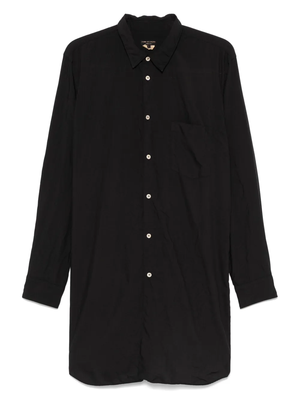 Comme des Garçons Homme Plus camisa con botones | negro | Image 1