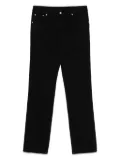 Post Archive Faction logo-patch jeans - Black
