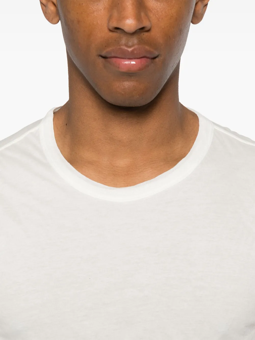 Rick Owens Dubbel T-shirt Wit