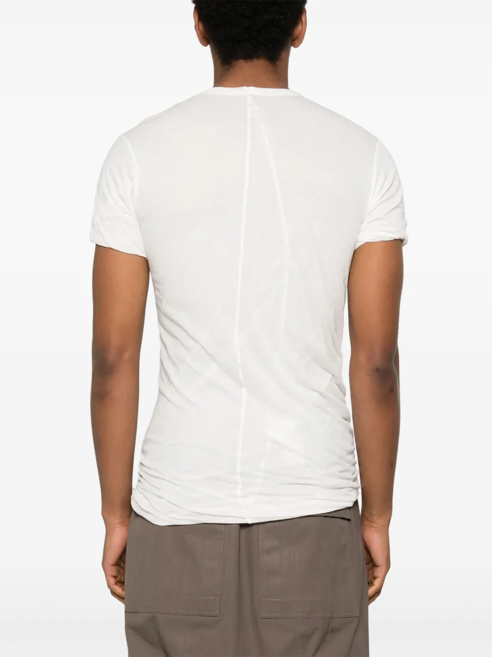 Rick Owens Dubbel T-shirt Wit
