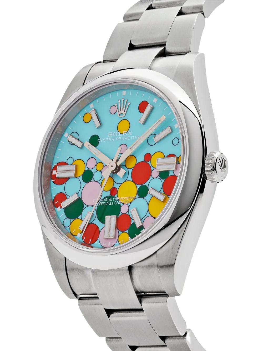 Rolex 2025 unworn Oyster Perpetual Celebration Motif 41mm