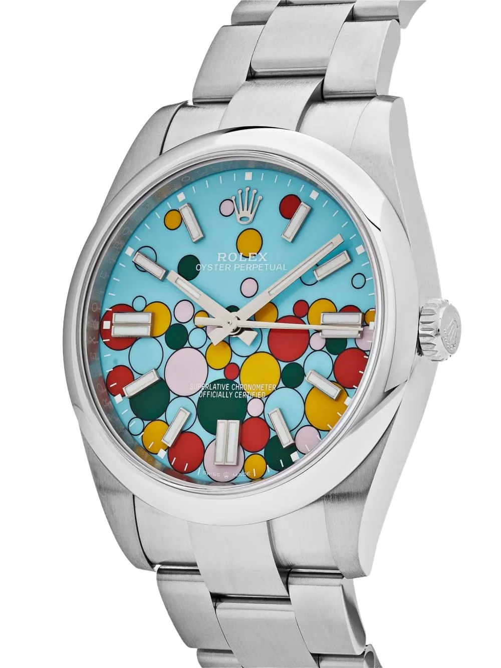 Rolex 2024 pre-owned Oyster Perpetual Celebration Motif 36mm | Fine Jewellery | Image 4
