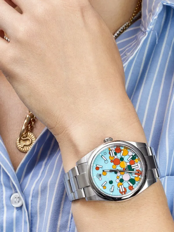 Rolex Reloj Oyster Perpetual Celebration Motif De 36mm 2024 De