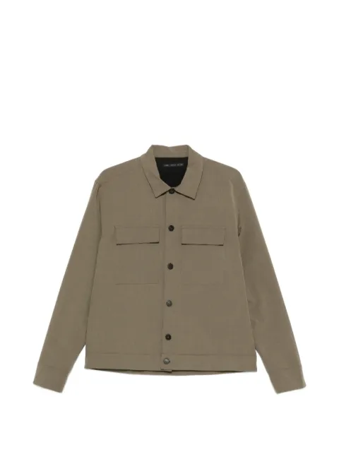 Low Brand flap-pocket long-sleeve shirt