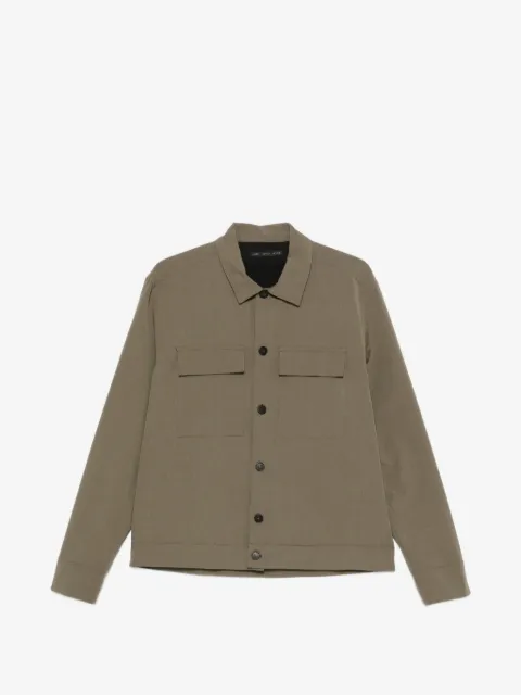 Low Brand flap-pocket long-sleeve shirt