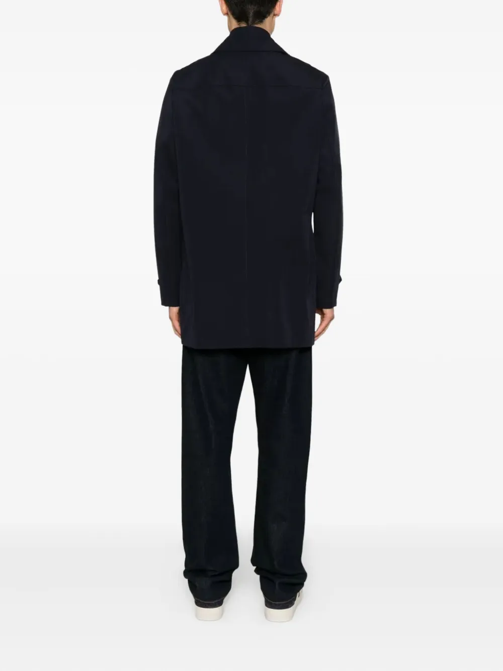 Low Brand Jas met ritssluiting Zwart