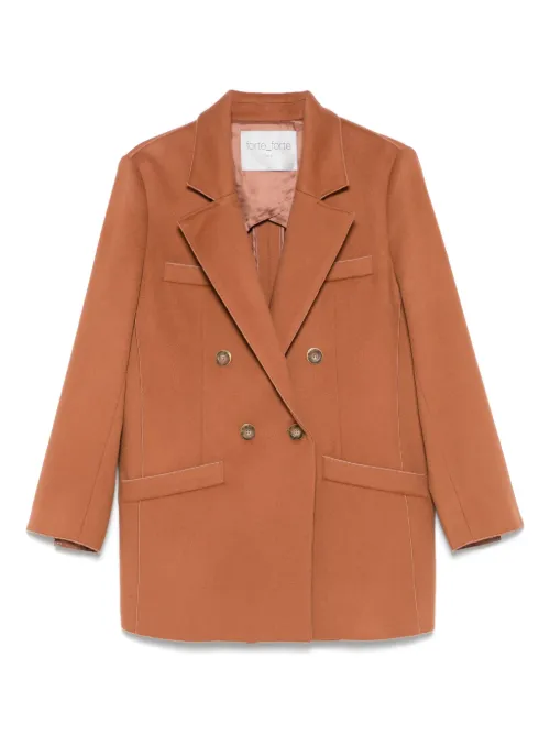 Blazer à boutonnière croisée - Forte Forte - Modalova