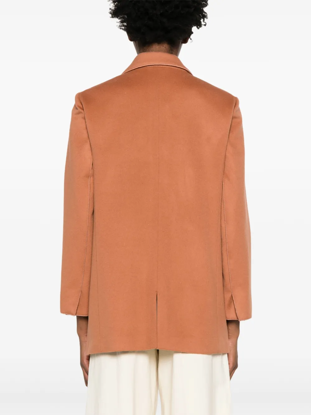 Forte Blazer met dubbele rij knopen Oranje