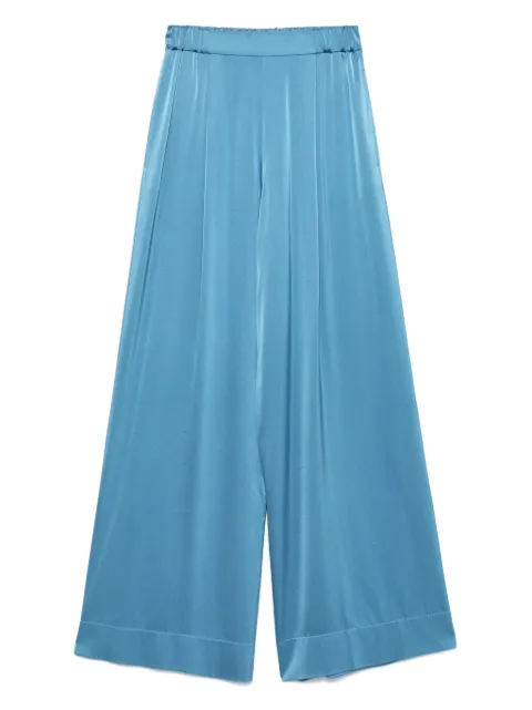 Forte Forte elasticated-waistband palazzo trousers 