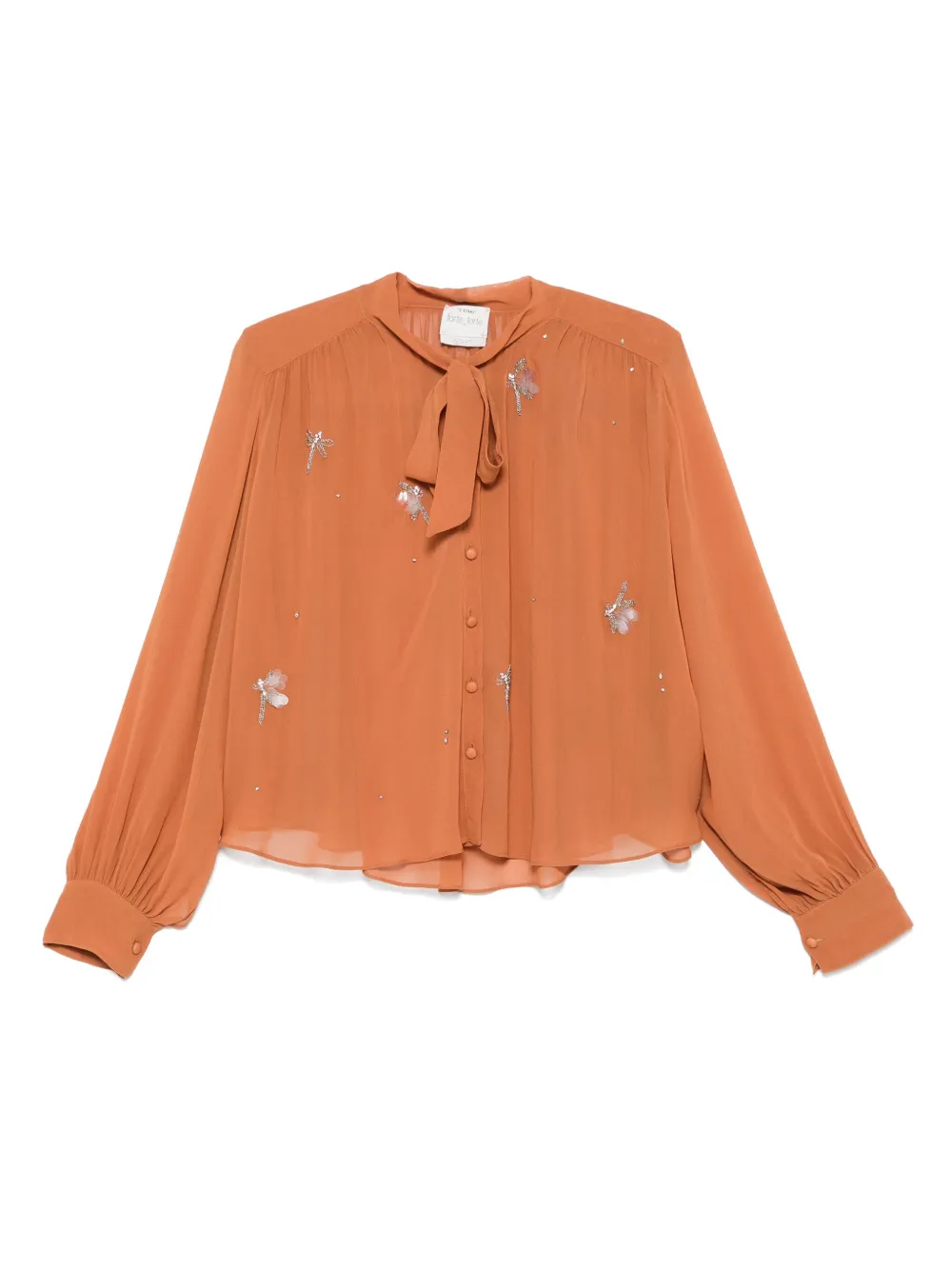 crystal-embellished shirt