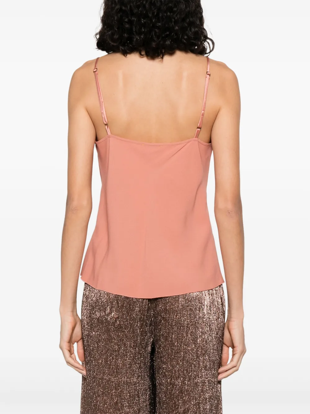 Forte Top met satijnen afwerking Roze