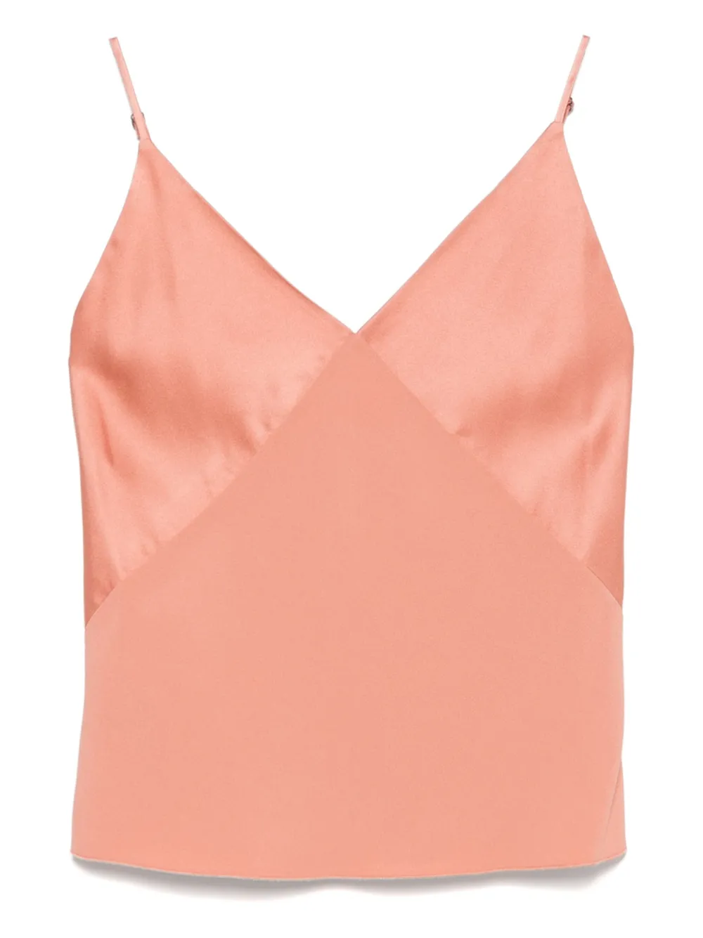 Forte Top met satijnen afwerking Roze