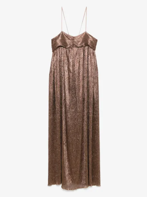 Forte Forte Kleid mit Lurex-Detail