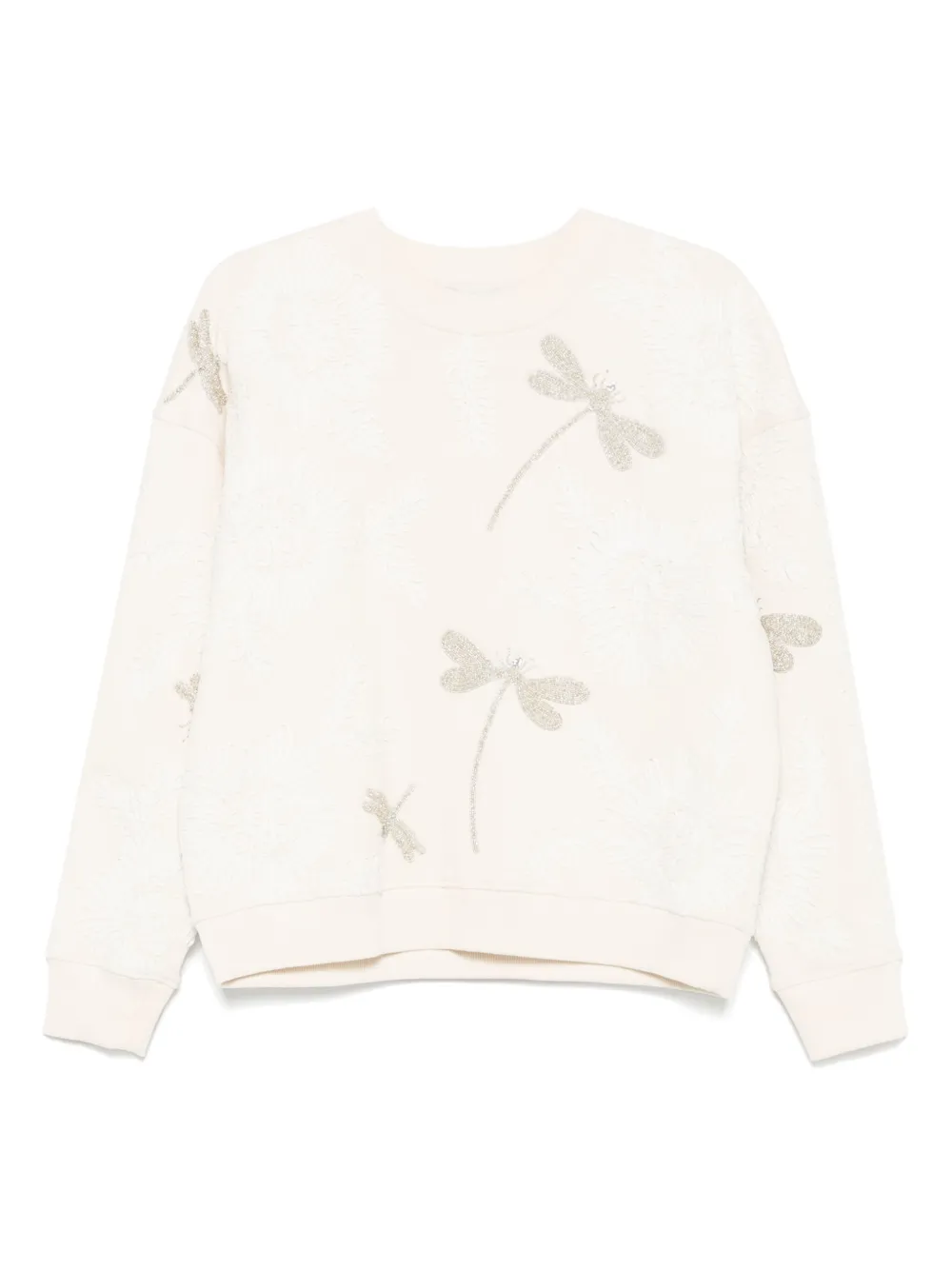Forte Forte Cotton Sweatshirt In Neutral