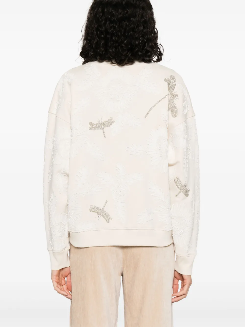 Forte Forte Cotton Sweatshirt In Neutral