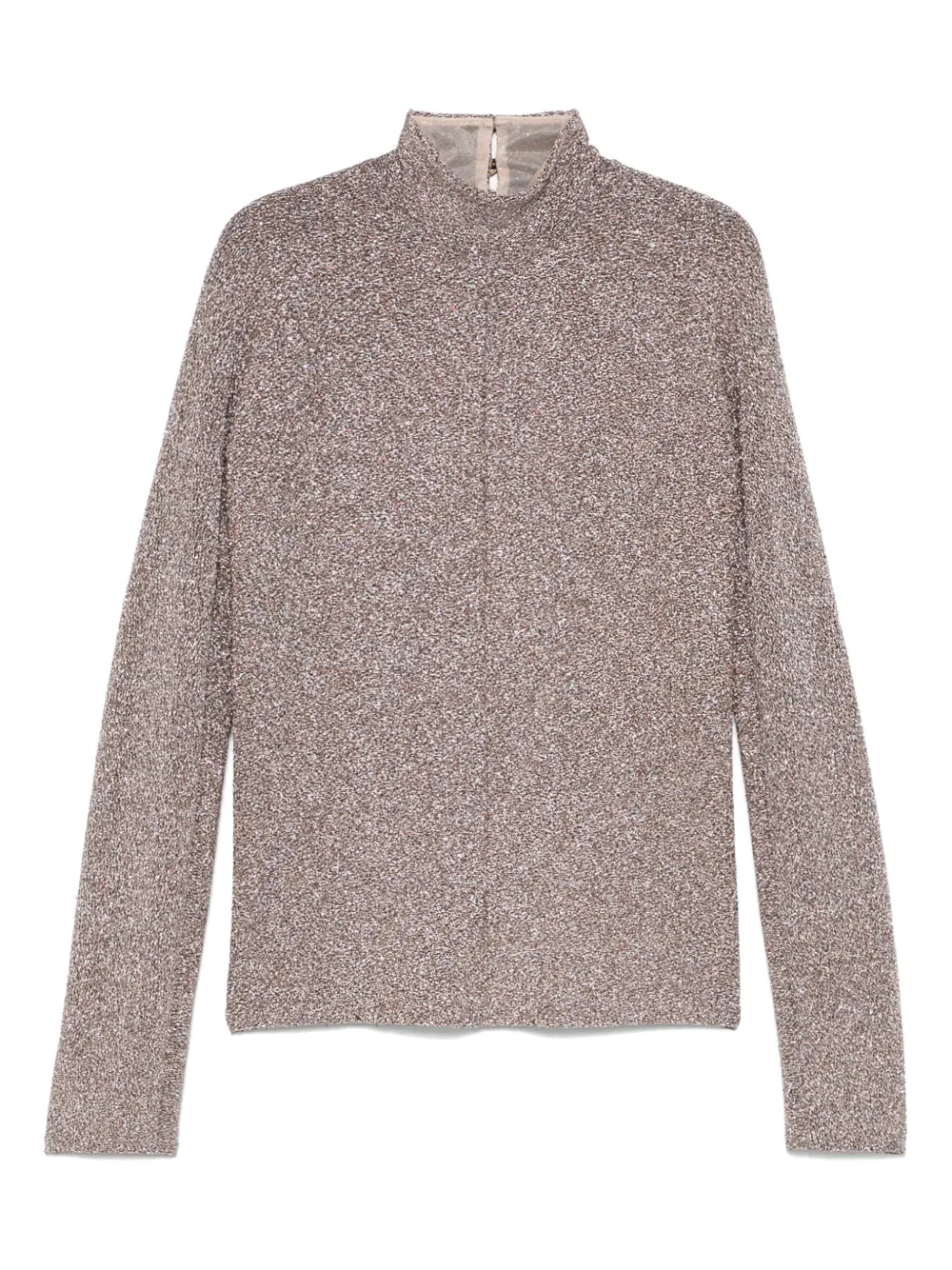 Forte Top met metallic-effect Roze