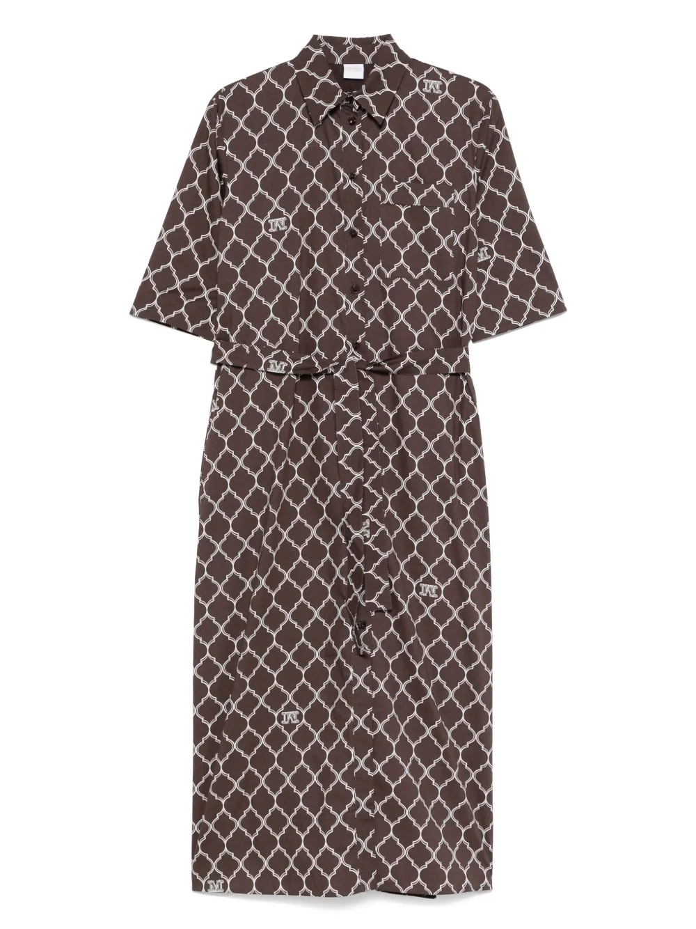 Max Mara Daniel Hemdkleid | Braun | Image 1