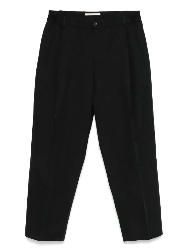 Briglia 1949 コットンパンツ | ブラック | FARFETCH JP