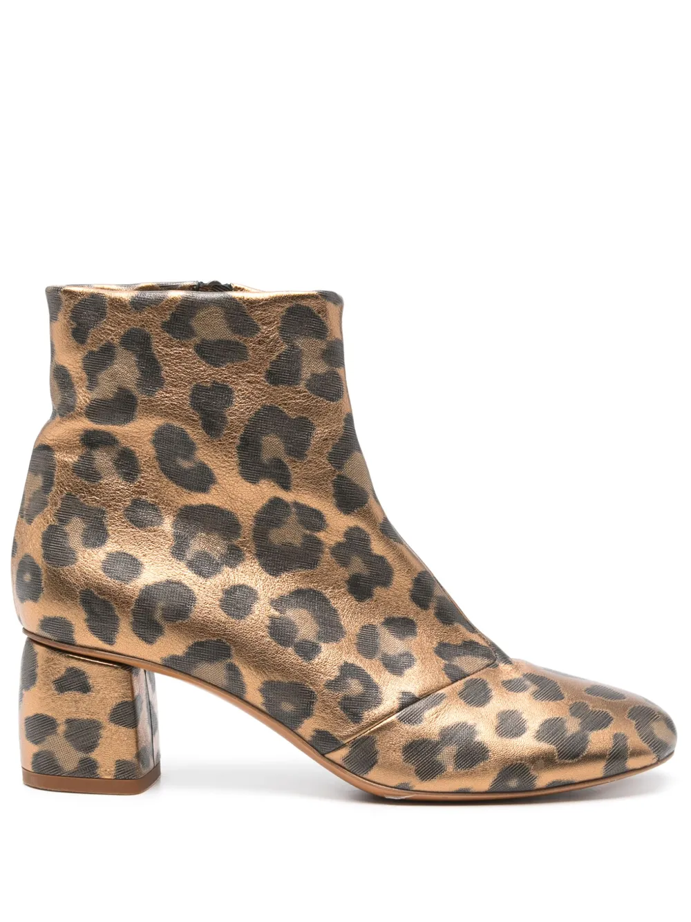 Forte leopard-print boots Brown