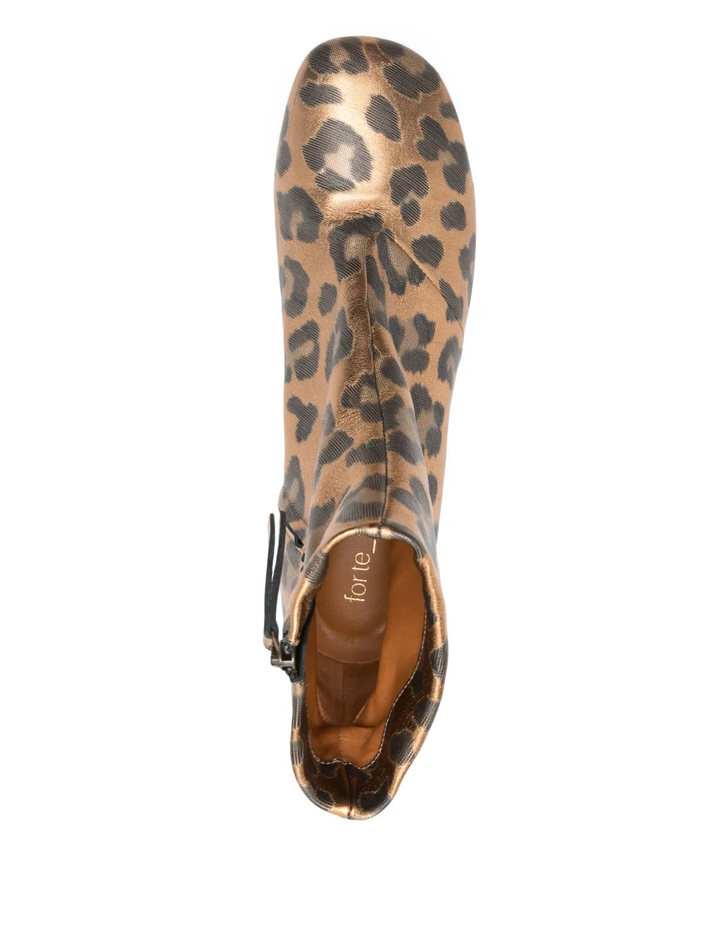 Forte leopard-print boots Brown