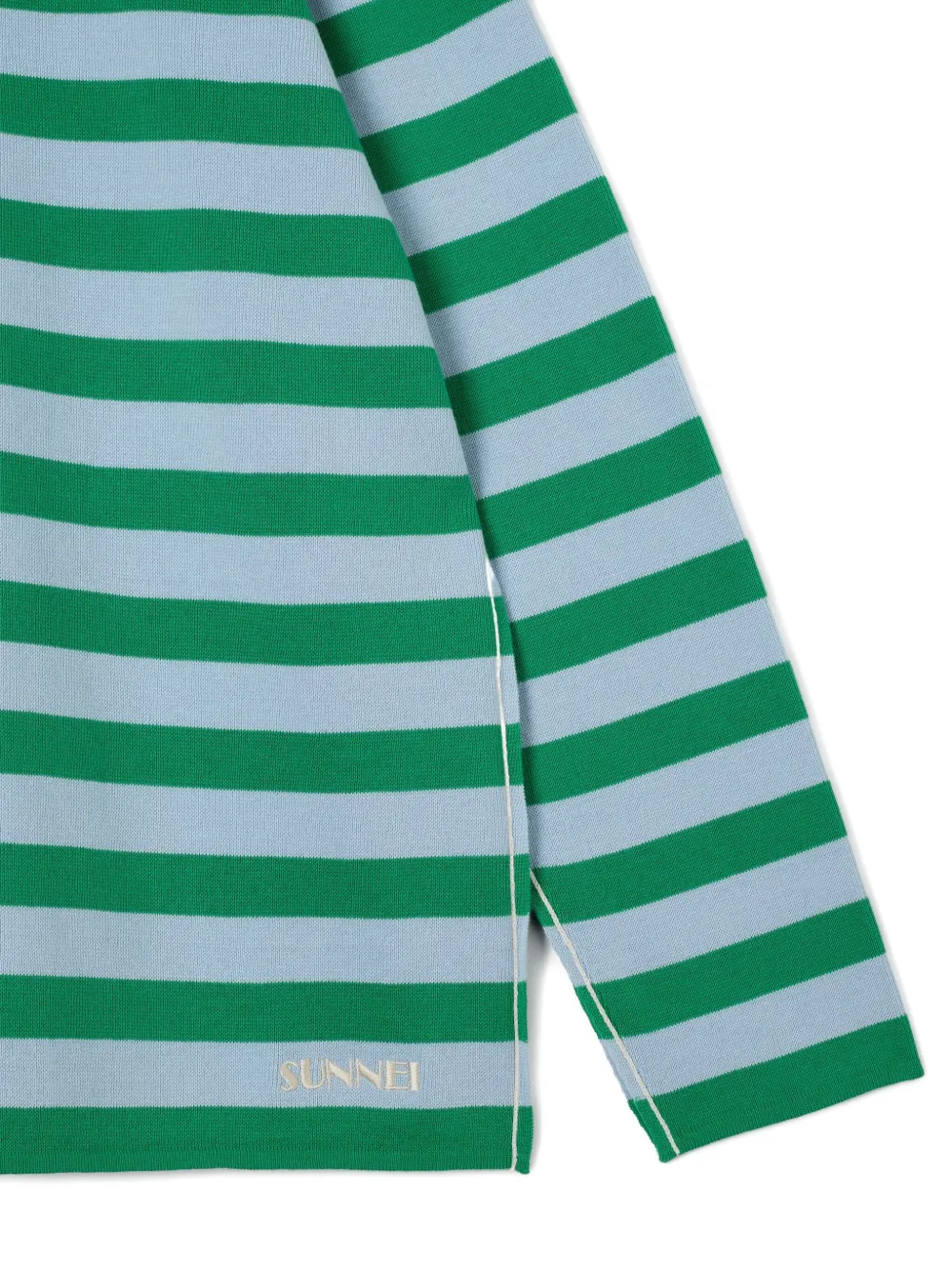 Sunnei Striped Long-sleeve Sweatshirt