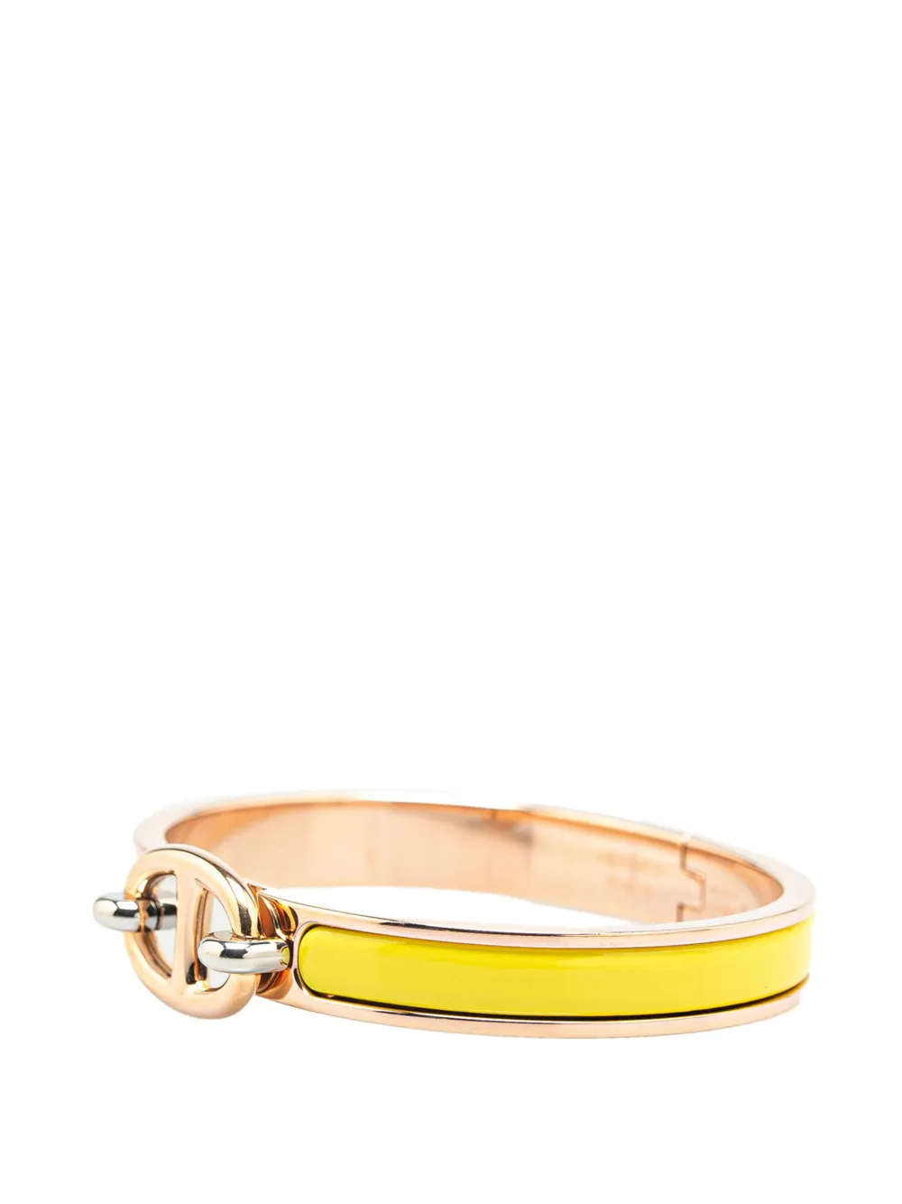 Hermès Pre-Owned pulsera Chaine D Ancre pequeña en esmalte con cierre de clip 2000-2024 | Image 2
