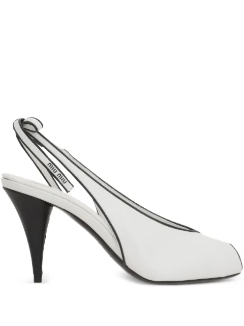Miu Miu Slingback-Pumps 85mm
