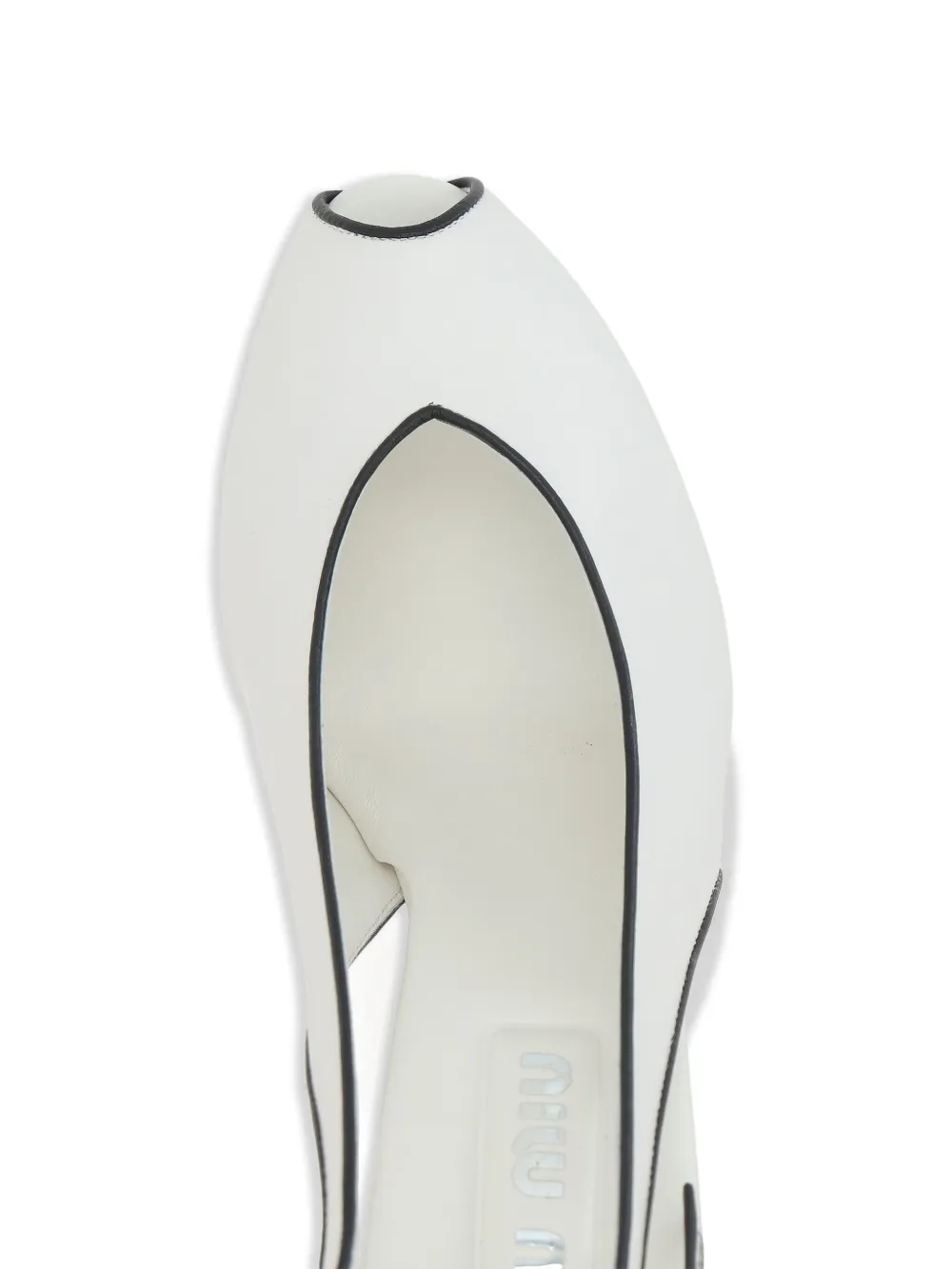 Miu Slingback pumps Wit