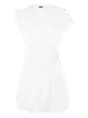 Reformation Loula Linen Dress | White | FARFETCH