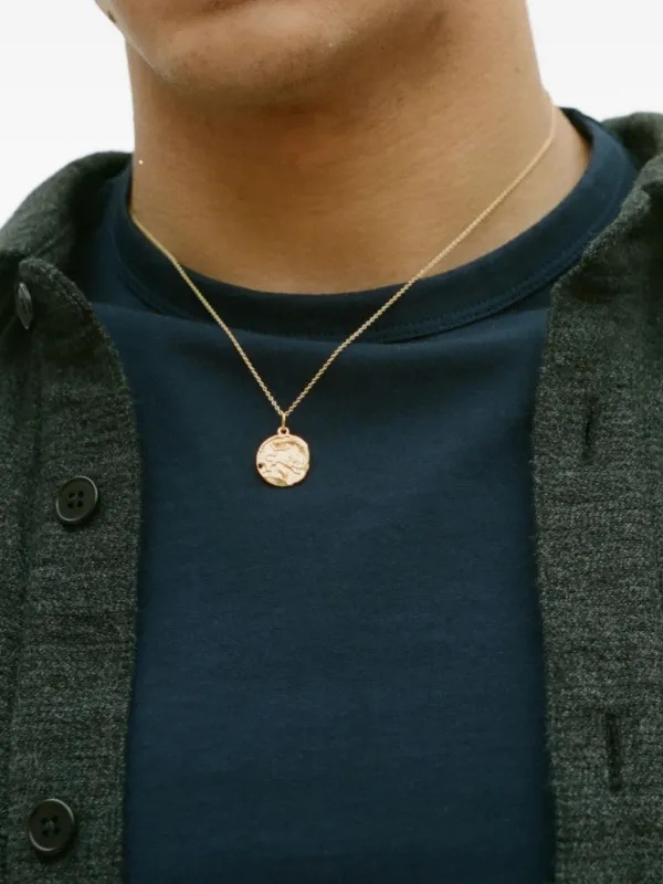 Alighieri The Leo Medallion ネックレス | ゴールドトーン | FARFETCH JP