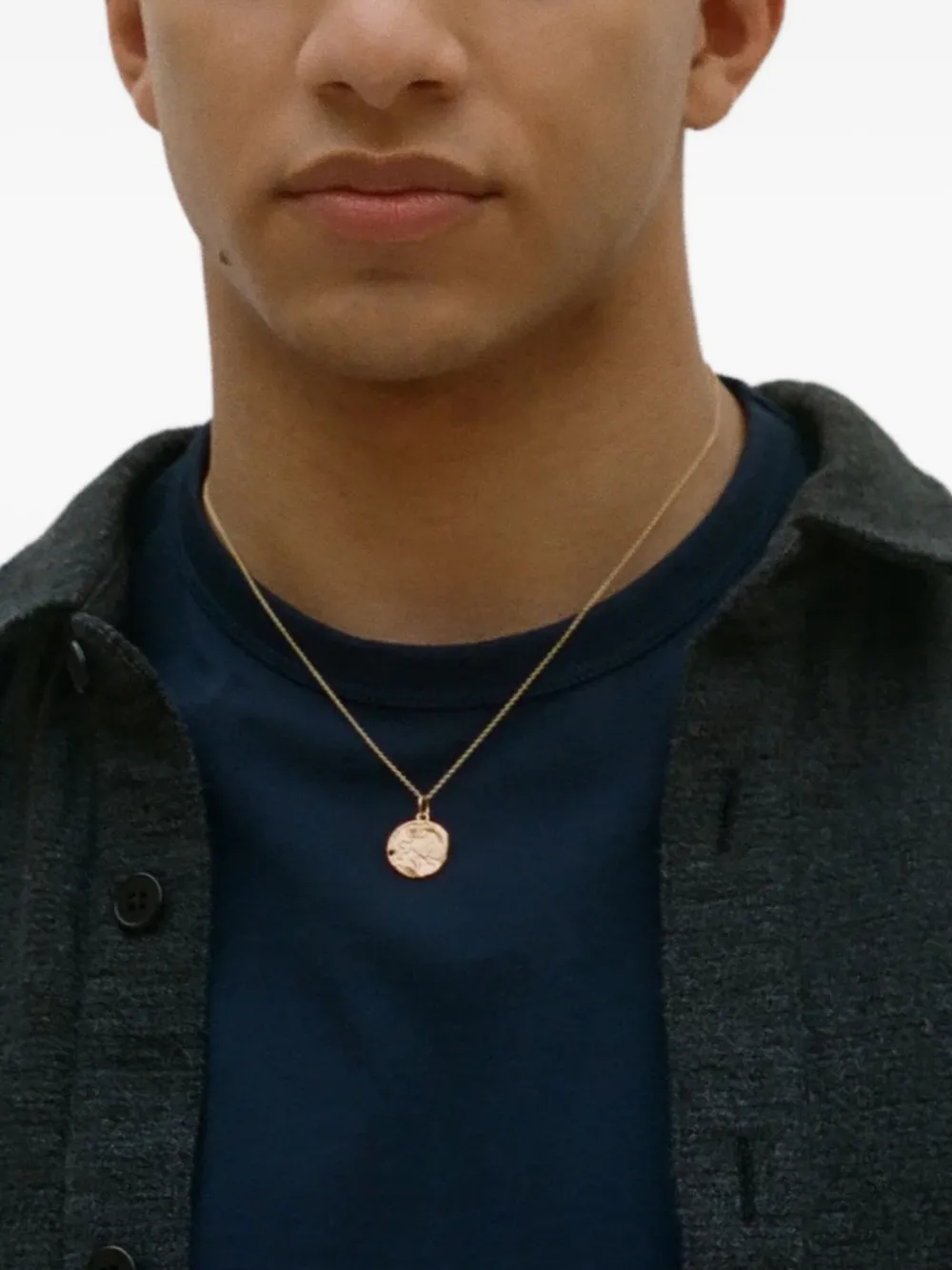  Alighieri Collar The Leo Medallion - Dorado 