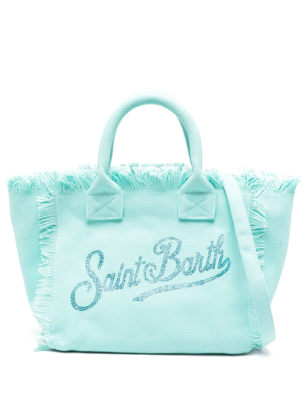 MC2 Saint Barth cotton tote bag - グリーン MC2 Saint Barth cotton tote bag - グリーン