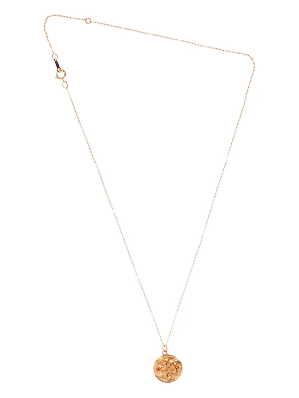 Alighieri The Sagittarius Medallion Necklace in Gold