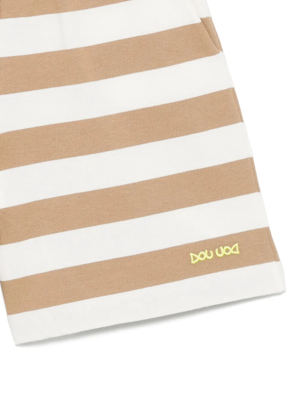 DOUUOD STRIPED TRACK SHORTS
