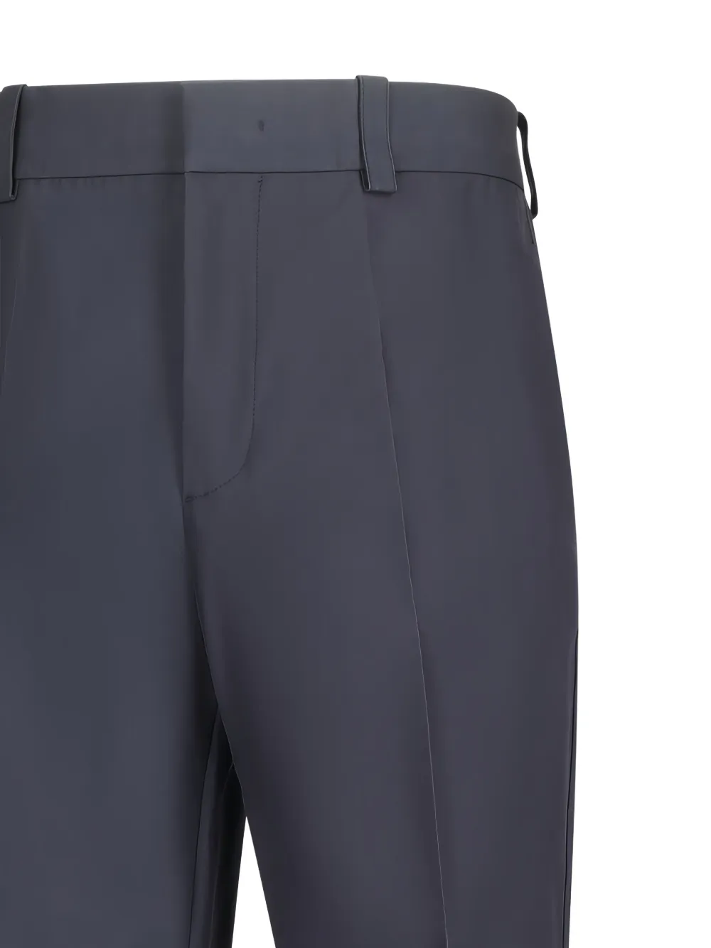 Jil Sander Geplooide pantalon Grijs
