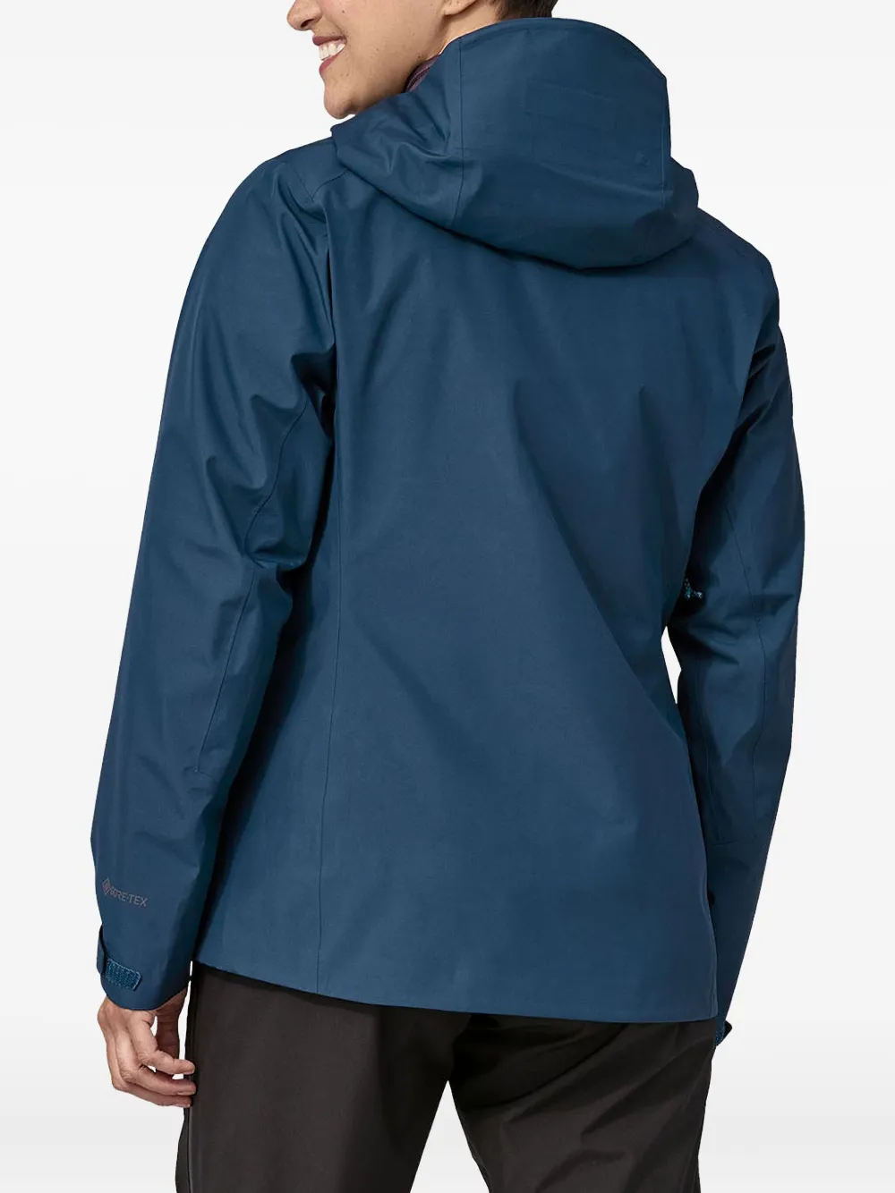 Patagonia Jack met geborduurd logo Blauw