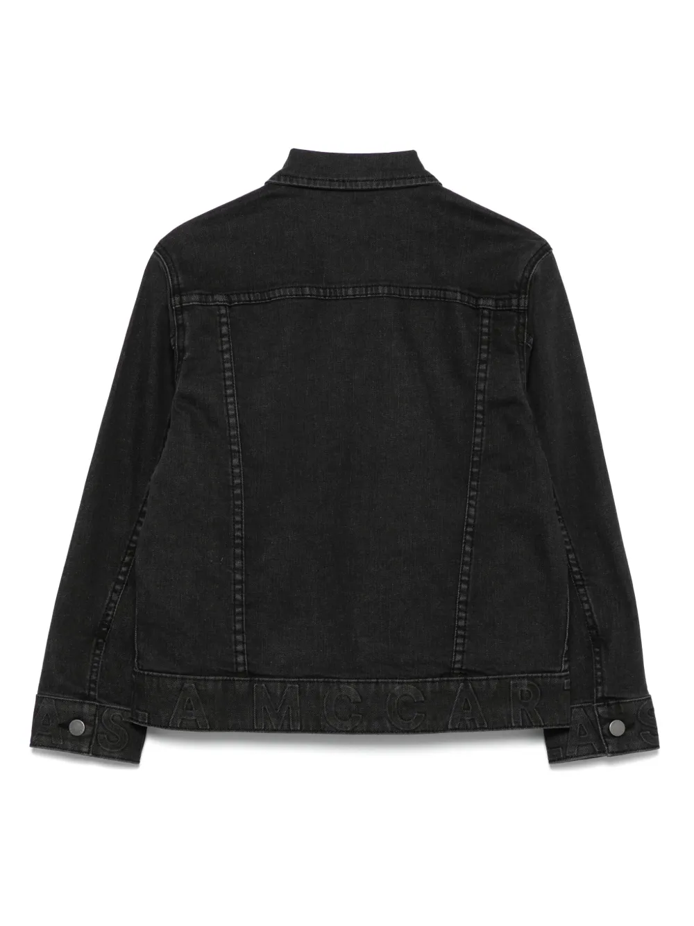 Stella McCartney Kids Spijkerjack Zwart