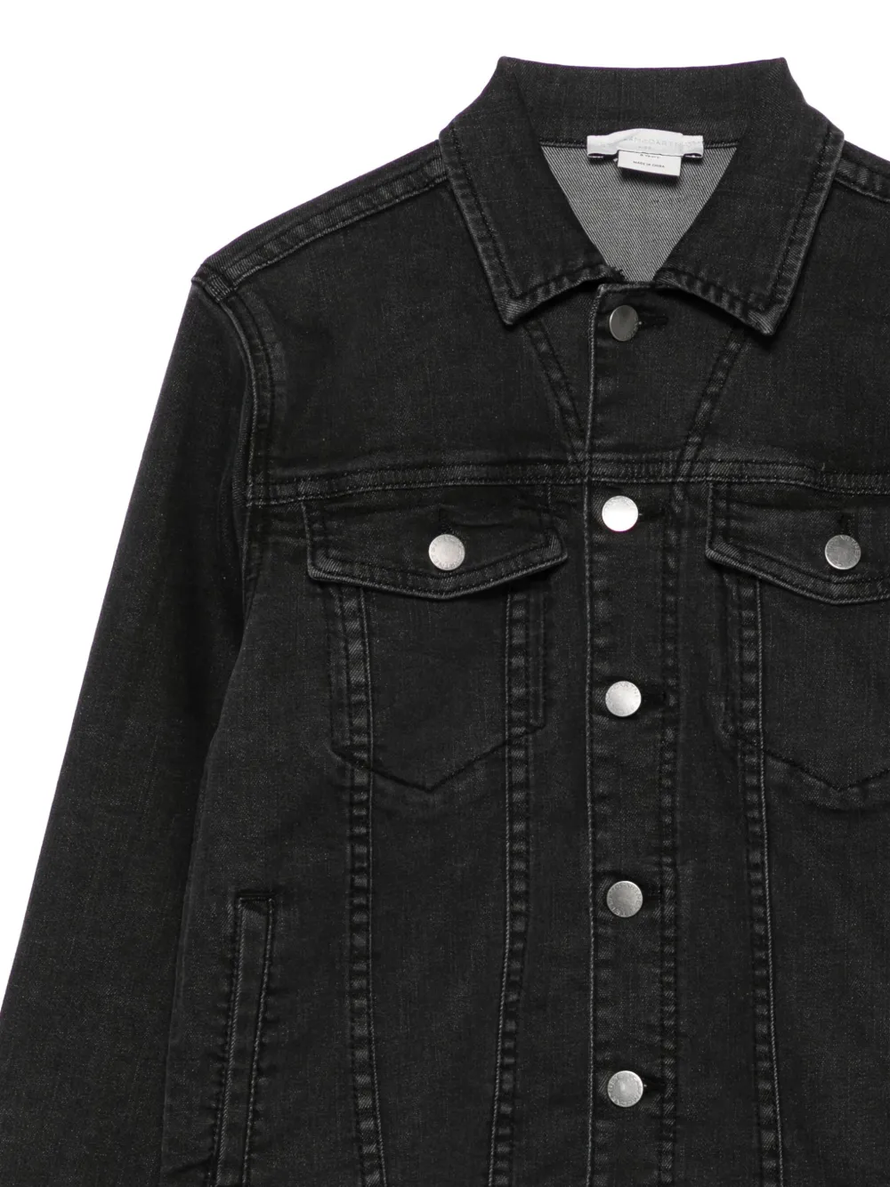 Stella McCartney Kids Spijkerjack Zwart