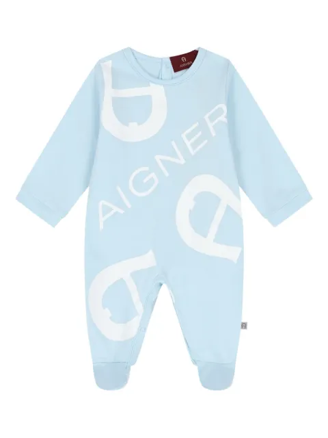 Aigner Kids بدلة أطفال بطبعة شعار الماركة