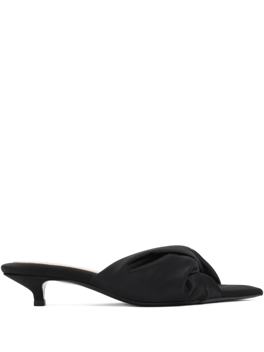 Carven 35mm Coupole mules Black