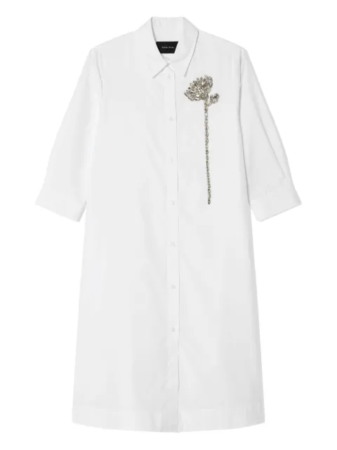 Simone Rocha floral-detail shirt