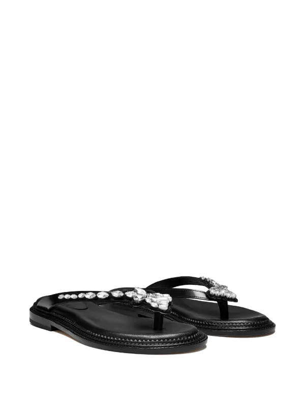 Simone Rocha 黒 ファー サンダル　38サイズ SIMONE ROCHA Platform Shoes with Pearl and Fur (Size 37