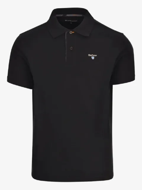 Barbour tartan pique polo