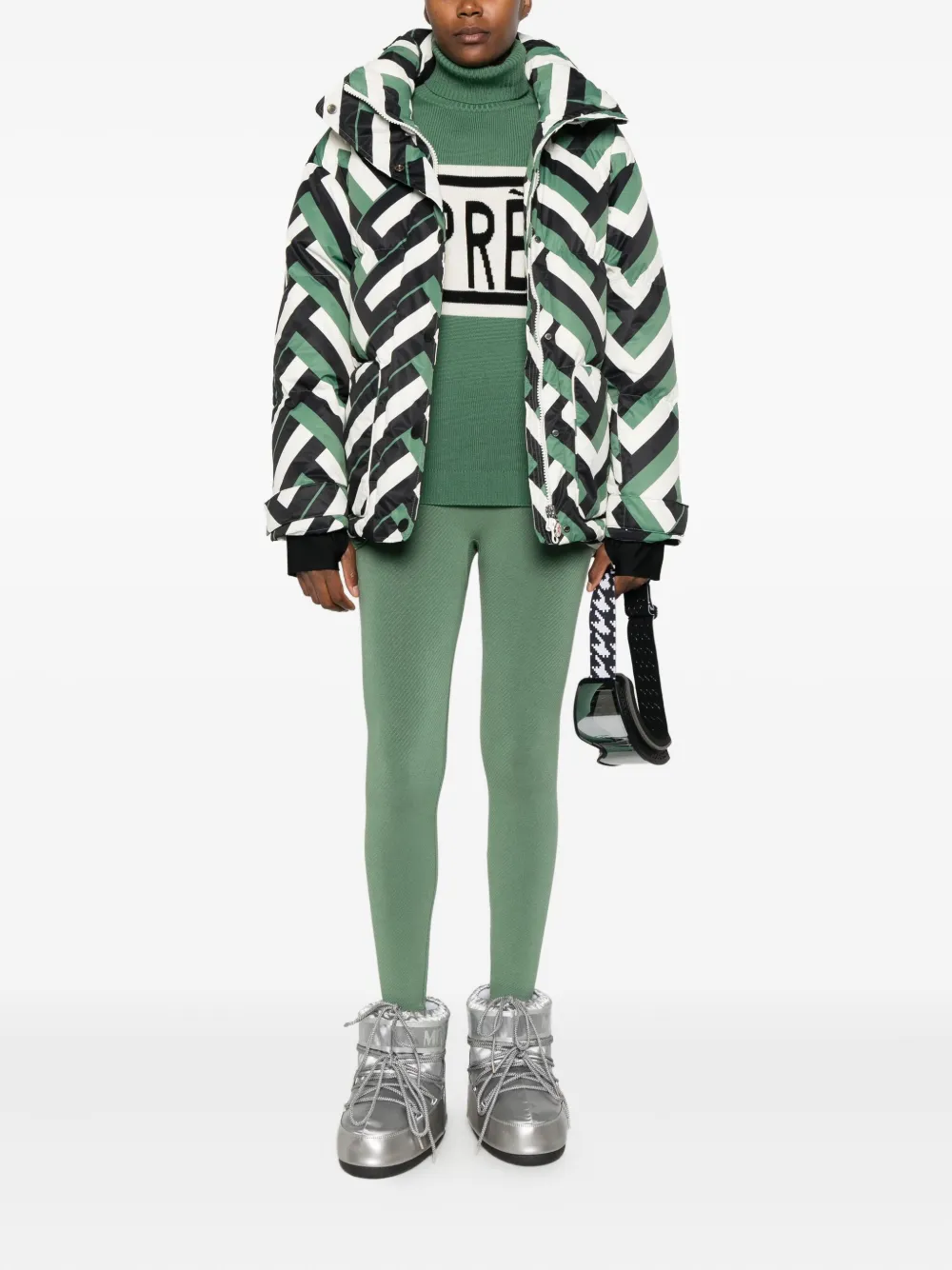 Perfect Moment Schild Jumper In Green