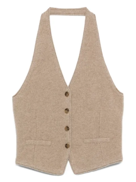 Guest In Residence halterneck vest