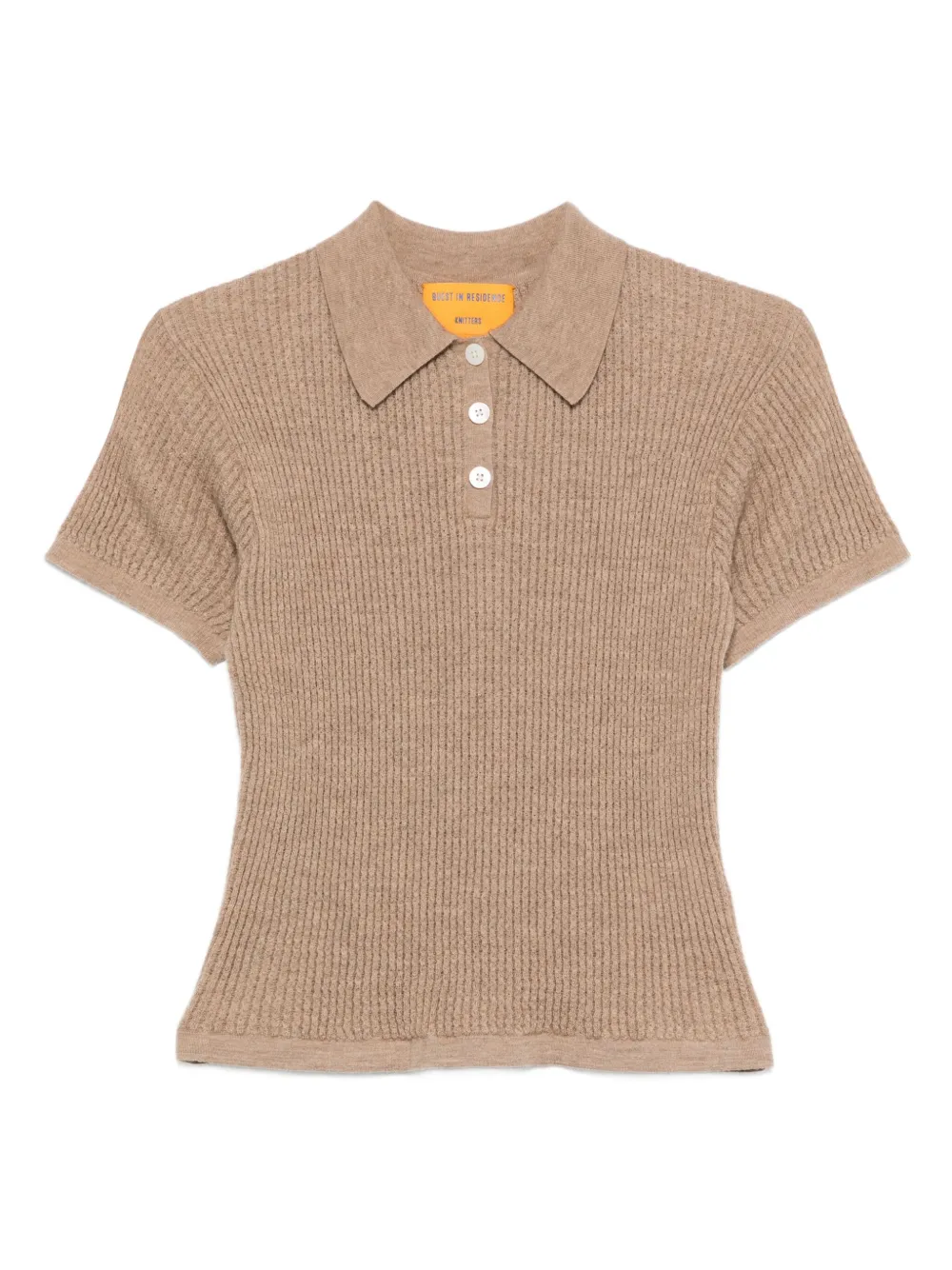 Guest In Residence Kasjmier poloshirt Bruin
