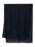 Missoni sequin-embellished scarf - Blue