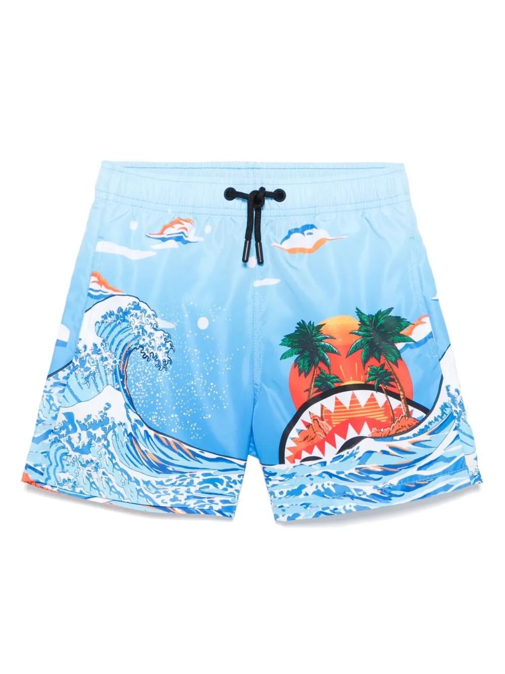 sprayground kid Camo Kawa Vice トランクス水着 - ブルー sprayground kid Camo Kawa Vice トランクス水着 - ブルー